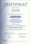certificado EN ISO 38340001